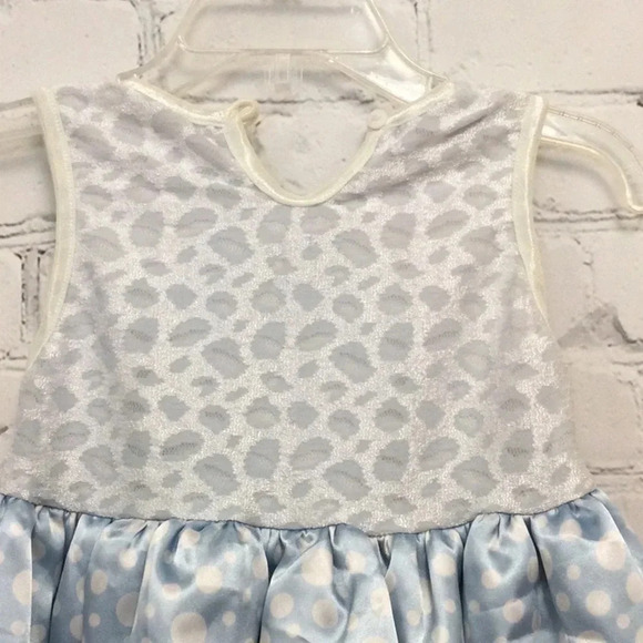 NWT Nesting Baby Blue Silk Dress size 2T - Picture 5 of 5